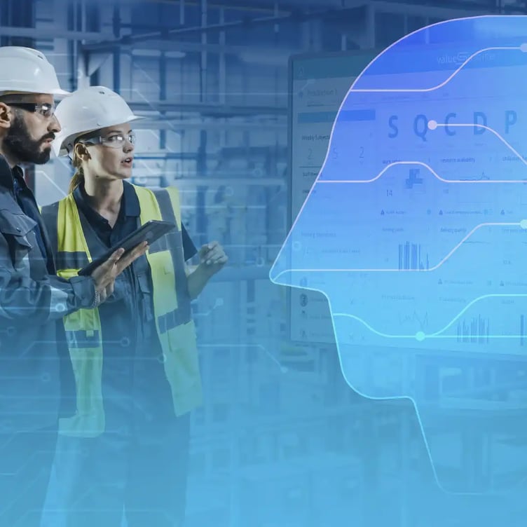 Abbildung zu Webinar: Digitale Transformation im Wertstrom- & Shopfloor Management